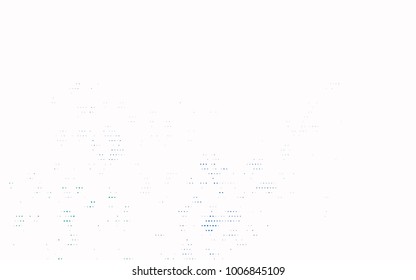 Dark Blue, Green vector banner with circles, spheres. Abstract spots. Background of Art bubbles in halftone style with colored gradient.