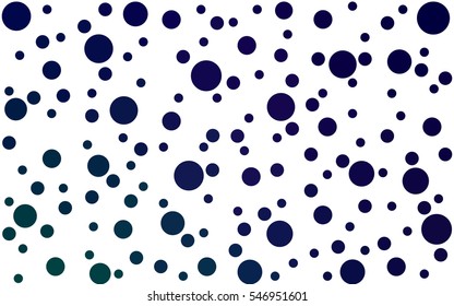 Dark Blue Green Vector banners banners set of circles, spheres. Network design, technology science, vector illustration