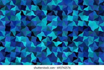 Dark Blue, Green vector bent pattern. blurred geometric sample with gradient.  The template can be used as a background for cell phones.