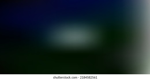 Diseño de negras vectoriales en azul oscuro y verde. Ilustración moderna y elegante con gradiente. Tu negocio.