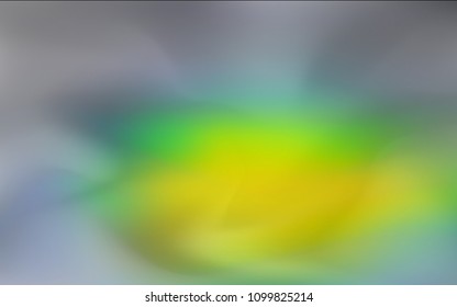 Dark Blue, Green vector blurred and colored background. A completely new color illustration in a vague style. A completely new template for your business design.