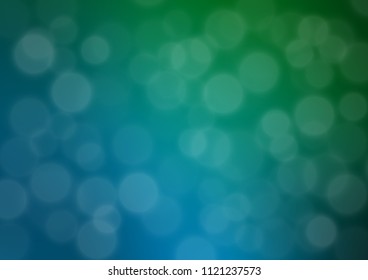 Dark Blue, Green vector blurred shine abstract background. A vague abstract illustration with gradient. A new texture for your design.