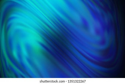 Dark Blue, Green vector blurred and colored pattern. Colorful abstract illustration with gradient. New style design for your brand book.