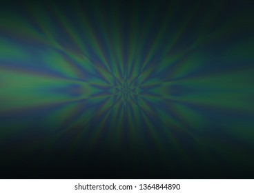 Dark Blue, Green vector blurred and colored background. Modern geometrical abstract illustration with gradient. The template for backgrounds of cell phones.