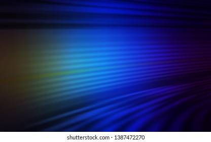Dark Blue, Green vector blurred bright template. Colorful illustration in abstract style with gradient. Completely new design for your business.