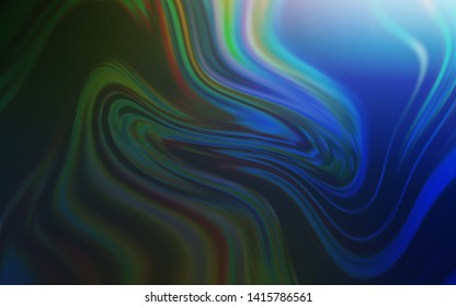 Dark Blue, Green vector blurred shine abstract texture. Modern abstract illustration with gradient. Background for designs.