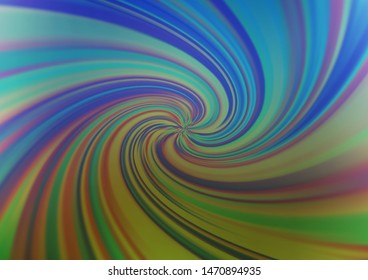 Dark Blue, Green vector blurred shine abstract pattern. Glitter abstract illustration with an elegant design. The blurred design can be used for your web site.