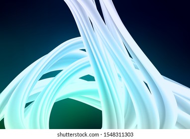 Dark Blue, Green vector blurred bright template. An elegant bright illustration with gradient. The best blurred design for your business.