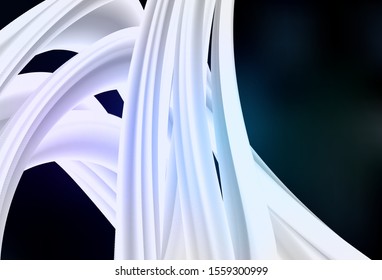 Dark Blue, Green vector blurred background. Colorful abstract illustration with gradient. Completely new design for your business.