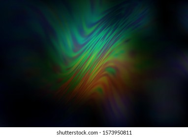 Dark Blue, Green vector blurred bright texture. An elegant bright illustration with gradient. New way of your design.