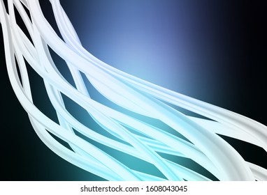 Dark Blue, Green vector blurred bright texture. Colorful abstract illustration with gradient. Background for designs.