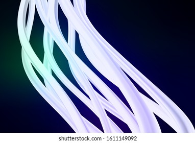 Dark Blue, Green vector blurred bright template. Colorful abstract illustration with gradient. New style for your business design.