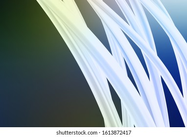 Dark Blue, Green vector blurred shine abstract background. Abstract colorful illustration with gradient. New style design for your brand book.