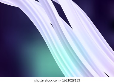 Dark Blue, Green vector blurred pattern. Colorful illustration in abstract style with gradient. New way of your design.