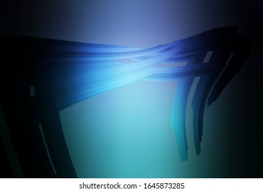 Dark Blue, Green vector blurred pattern. New colored illustration in blur style with gradient. New style design for your brand book.