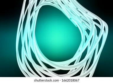 Dark Blue, Green vector blurred pattern. A completely new colored illustration in blur style. Elegant background for a brand book.