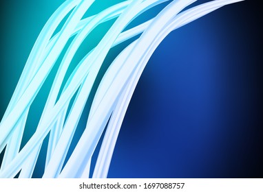 Dunkelblau, Grüne Vektorillustration unscharfer, abstrakter Hintergrund. Farbige Illustration in kleinem Stil. Hintergrund für ein Handy.