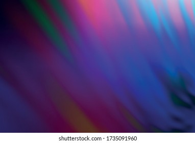 Dark Blue, Green vector blurred shine abstract background. Creative illustration in halftone style with gradient. Blurred design for your web site.