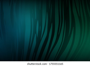 Dark Blue, Green vector blurred and colored pattern. Colorful abstract illustration with gradient. New way of your design.