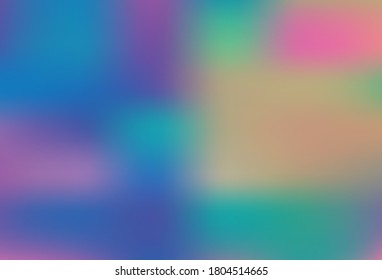 Dark Blue, Green vector blurred bright pattern. A completely new colored illustration in blur style. Blurred design for your web site.