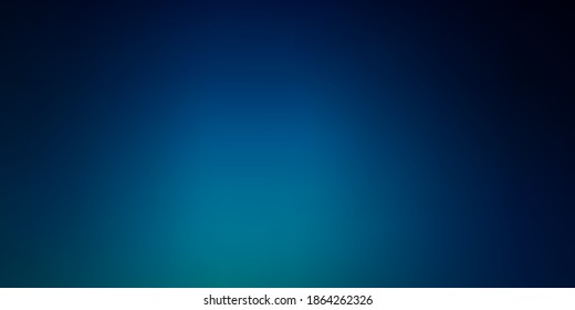 Dark Blue, Green vector blurred colorful background. Colorful illustration in abstract style with gradient. New side for design.