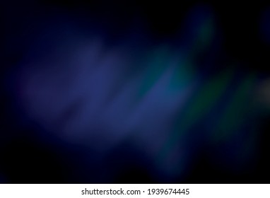Dark Blue, Green vector blurred pattern. Abstract colorful illustration with gradient. Elegant background for a brand book.