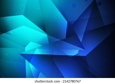Dark Blue, Green vector Blurred decorative design in abstract style with bubbles. Abstract illustration with colored bubbles in nature style. Simple design for your web site.
