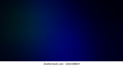 Azul oscuro, vector verde textura de color borrosa. Elegante ilustración brillante con gradiente. Nuevo lado para tu diseño.