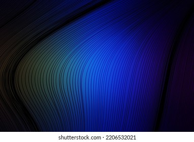 Azul oscuro, Vector verde borroso y patrón colorido. Ilustración creativa en estilo de semitono con gradiente. Nuevo diseño para su negocio.