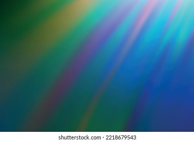 Dark Blue, Green vector blurred bright texture. Modern abstract illustration with gradient. New style for your business design.