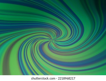 Azul oscuro, vector verde borroso patrón brillante. Ilustración abstracta geométrica moderna con gradiente. Nuevo estilo para su diseño de negocio.