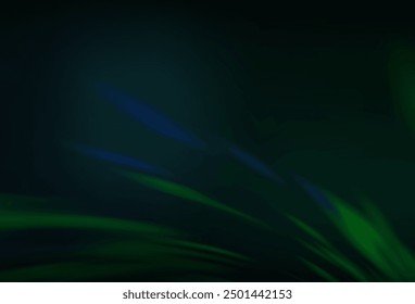 Dark Blue, Green vector blurred bright pattern. Creative illustration in halftone style with gradient. New way of your design.
