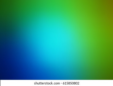Dark blue, green vector blurred colored illustration. Brand-new design for your business. Creative background in halftone style with gradient.