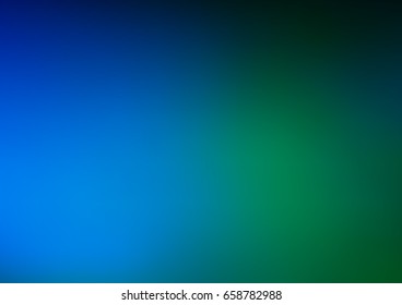 Dark Blue, Green vector blurred and colored pattern. Creative illustration in halftone style with gradient. The textured pattern can be used for background.