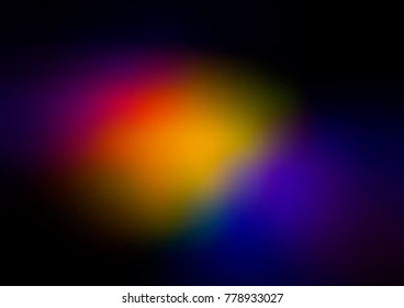 Dark Blue, Green vector blurred and colored template. Brand-new colored illustration in blurry style with gradient. Brand-new style for your business design.
