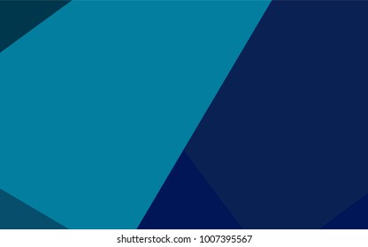 Dark Blue, Green vector blurry rectangular background. Geometric background in square style with gradient. The pattern can be used for brand-new background.