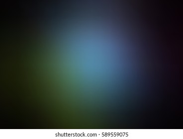 Dark Blue, Green vector blurry bright background design. Shine colored background in brand-new style with gradient. 