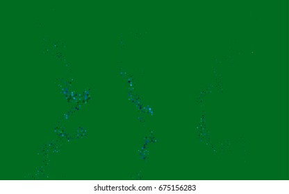 Dark Blue, Green vector blurry hexagon background design. Geometric background in Origami style with gradient. 
