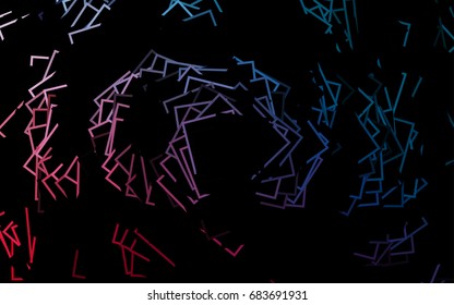Dark Blue, Green vector blurry rectangular background. Geometric background in square style with gradient. The pattern can be used for brand-new background.