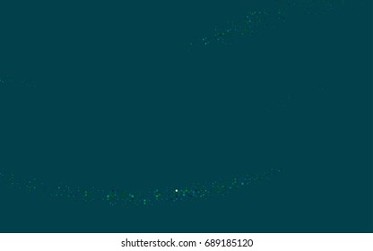 Dark Blue, Green vector blurry hexagon background design. Geometric background in Origami style with gradient. 