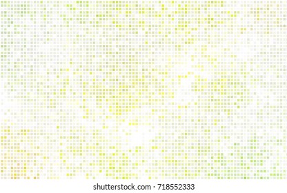 Dark Blue, Green vector blurry rectangular background. Geometric background in square style with gradient. The pattern can be used for brand-new background.
