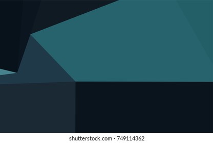 Dark Blue, Green vector blurry triangle pattern. Shining colored illustration in a brand-new style. Brand-new style for your business design.