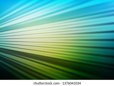 Dark Blue, Green vector bokeh template. Glitter abstract illustration with an elegant design. The background for your creative designs.