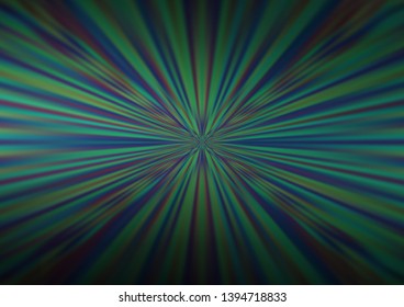Dark Blue, Green vector bokeh and colorful pattern. Glitter abstract illustration with an elegant design. The best blurred design for your business.