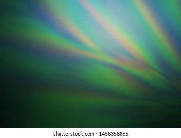 Dark Blue, Green vector bokeh template. A completely new color illustration in a bokeh style. The template for backgrounds of cell phones.
