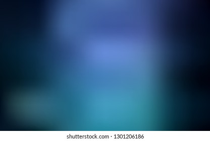 Dark Blue, Green vector colorful abstract texture. A completely new colored illustration in blur style. New way of your design.