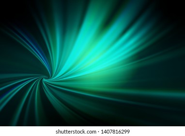 Dark Blue, Green vector colorful blur background. Creative illustration in halftone style with gradient. Blurred design for your web site.