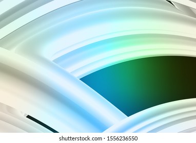 Dark Blue, Green vector colorful abstract texture. Abstract colorful illustration with gradient. New style design for your brand book.