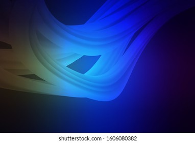 Dark Blue, Green vector colorful abstract background. Colorful abstract illustration with gradient. New style for your business design.