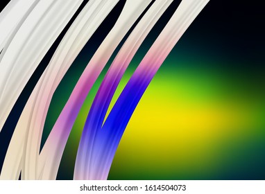 Dark Blue, Green vector colorful abstract background. Shining colorful illustration in smart style. New style for your business design.